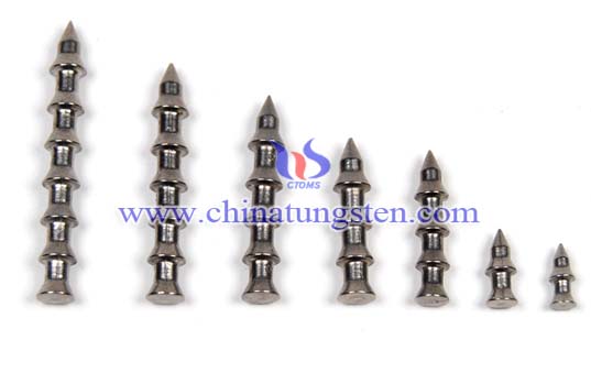 Tungsten Pagoda Nail Sinkers Imagem